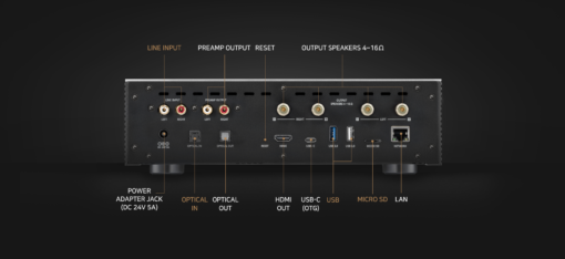 HIFI ROSE Professional  HiFi Media Player RS201E - Image 5